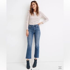 Madewell Cali Demi Boot Cut Jeans 24 P